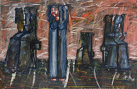Sample artwork by Xante Battaglia (Born 1943), known for painting and sculpture - View similar artists and auction records