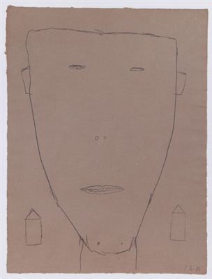 Portrait of James Brown: Self-portrait