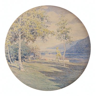 Paesaggio estivo by Romolo Ubertalli - Auction record, sale price, and art valuation. Compare with similar artists and explore comparable artworks.