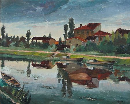 Barche sul fiume