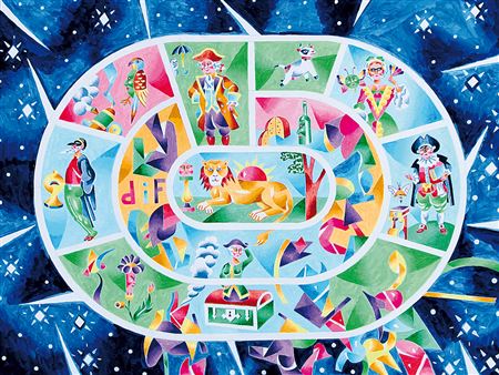 La costellazione delle maschere, 2002
