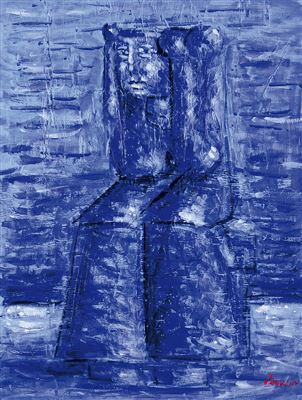 Figura seduta, 2012 by Xante Battaglia - Auction record, sale price, and art valuation. Compare with similar artists and explore comparable artworks.