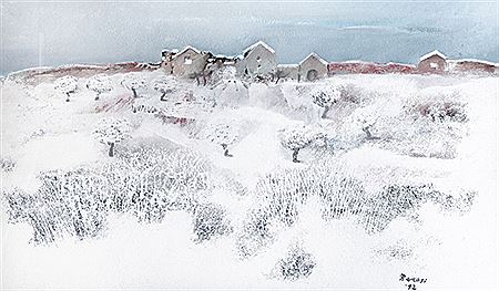 Paesaggio innevato, 1992