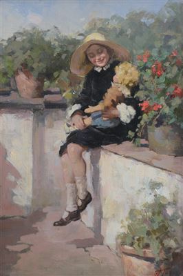 Bambina con bambola
