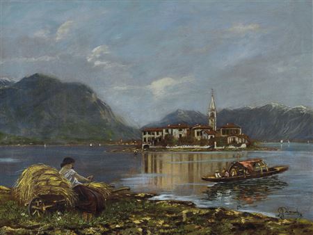 Lago Maggiore by Adolfo Polaroli - Auction record, sale price, and art valuation. Compare with similar artists and explore comparable artworks.