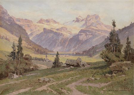 Veduta di Santa Cristina in Val Gardena