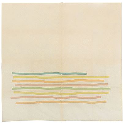 Orizzontale, 1971 by Giorgio Griffa - Auction record, sale price, and art valuation. Compare with similar artists and explore comparable artworks.