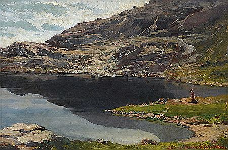 Lago del mucrone, 1927