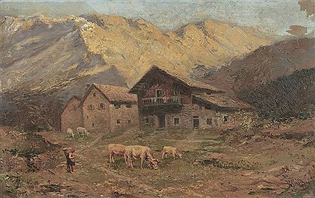 Sample artwork by Vittorio Cajani (1848 - 1888), known for painting - View similar artists and auction records