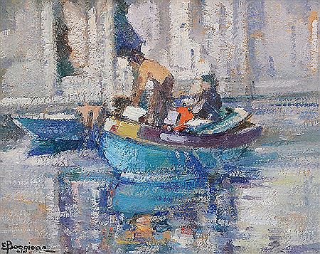 Barche nel canale, 1970