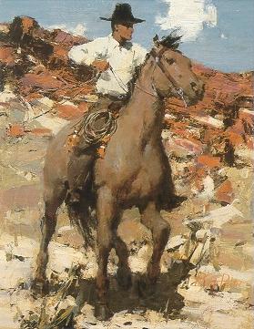 Rough Going by Burt Procter - Auction record, sale price, and art valuation. Compare with similar artists and explore comparable artworks.