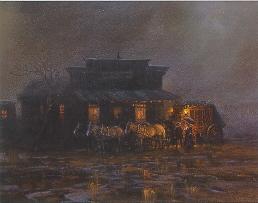 Midnight Rain in Raton