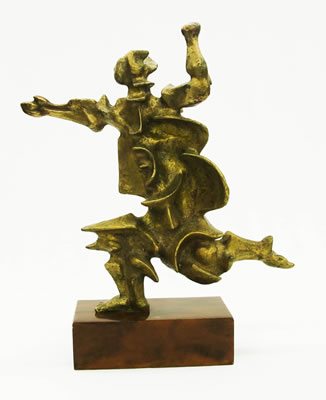 "The Runner" by Manuel (Torres) Izquierdo - Auction record, sale price, and art valuation. Compare with similar artists and explore comparable artworks.