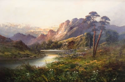 "Dusk Over the Highlands"