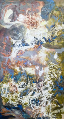 "Time and Space" by Kenneth Callahan - Auction record, sale price, and art valuation. Compare with similar artists and explore comparable artworks.