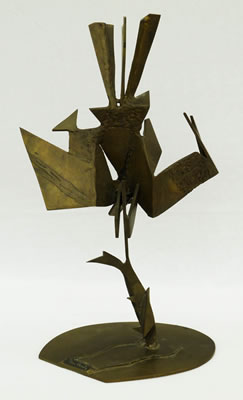 Untitled Abstract Sculpture by Thomas (Austin) Hardy - Auction record, sale price, and art valuation. Compare with similar artists and explore comparable artworks.