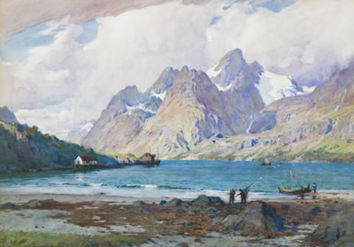 The Raft Sund, Loffoden Islands, Norway