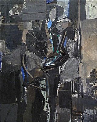 "Dark Mother" by George Johanson - Auction record, sale price, and art valuation. Compare with similar artists and explore comparable artworks.