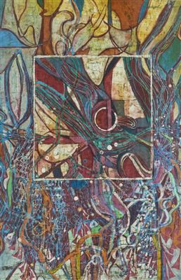 Untitled Abstract by Chuah Siew Teng - Auction record, sale price, and art valuation. Compare with similar artists and explore comparable artworks.
