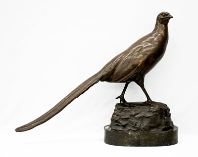 Pheasant Bird by Edmund Gomansky - Auction record, sale price, and art valuation. Compare with similar artists and explore comparable artworks.