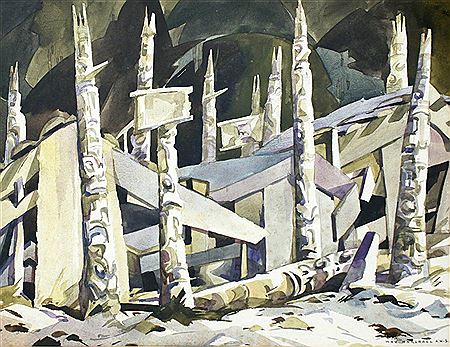 Sample artwork by May Warner Marshall (1902 - 1998), known for painting, teaching - View similar artists and auction records
