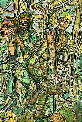 Untitled Abstract Figures