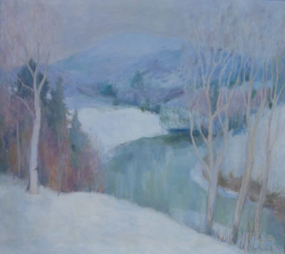 Sample artwork by Mary Alberta Cleland (1876 - 1960), known for landscape, figure, florals and portrait painting, teaching - View similar artists and auction records