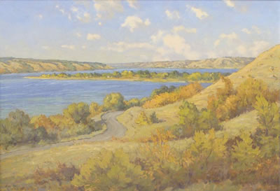 SEPTEMBER IN THE NORTH HILLS OF KATEPWA LOOKING TOWARDS SANDY BEACH