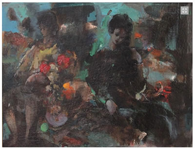 SEATED LADIES