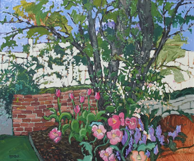 Sample artwork by David Pugh (1946 - 1994), known for fauve landscape, rural scene, animal and figure painting, drawing - View similar artists and auction records