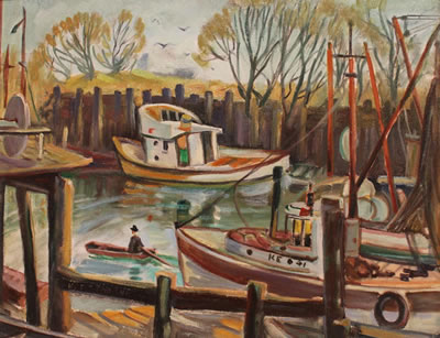 Sample artwork by Gordon Thorne (1896 - 1982), known for landscape painting - View similar artists and auction records