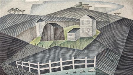 The Plowed Land by William John Bertram Newcombe - Auction record, sale price, and art valuation. Compare with similar artists and explore comparable artworks.