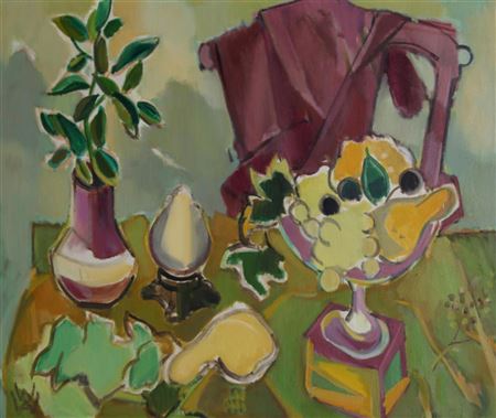 Untitled - still life with fruit by William Walton Armstrong - Auction record, sale price, and art valuation. Compare with similar artists and explore comparable artworks.
