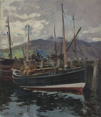 Fishing Vessels at Castlebay Barra