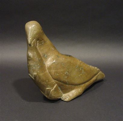 A bird with a fish by Henry Anatak - Auction record, sale price, and art valuation. Compare with similar artists and explore comparable artworks.