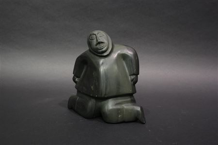 Sample artwork by Jeannie Shauk (- 1920), known for inuit sculpture - View similar artists and auction records