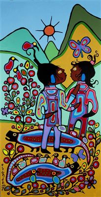 Figures in a Garden