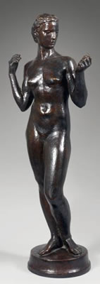 Sample artwork by Robert Wlerick (1882 - 1944), known for sculpture and photography - View similar artists and auction records