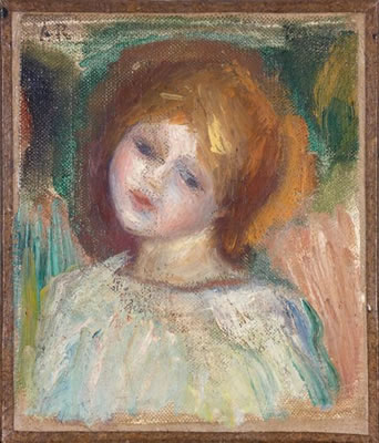 Tête d'enfant