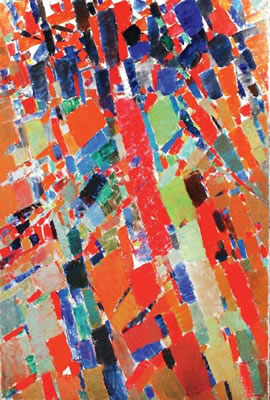 Sample artwork by Jacques Germain (1915 - 2001), known for abstract painting - View similar artists and auction records