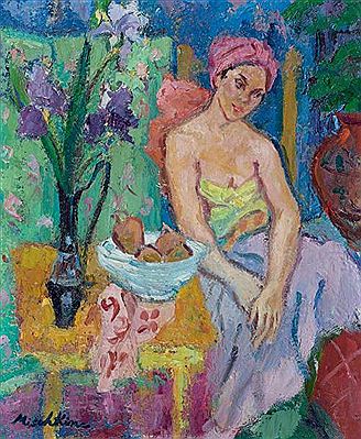 Sample artwork by Olga Mischkine (1910 - 1985), known for painting - View similar artists and auction records