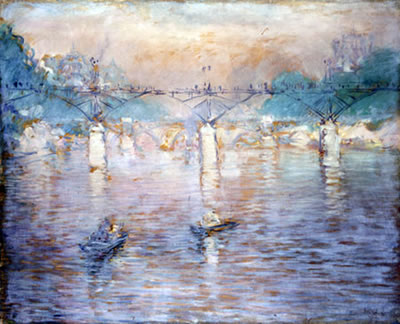 Pont des Arts by Constantin Kousnetzoff - Auction record, sale price, and art valuation. Compare with similar artists and explore comparable artworks.