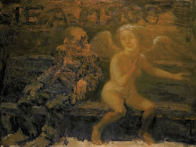 Fallen Man and the Angel