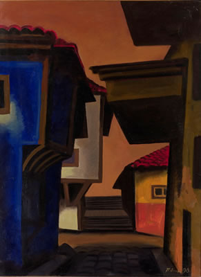 Latin Street by Piotr Ossovski - Auction record, sale price, and art valuation. Compare with similar artists and explore comparable artworks.