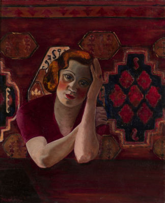 Portrait of a Lady by Victor Sergeevic Bart - Auction record, sale price, and art valuation. Compare with similar artists and explore comparable artworks.