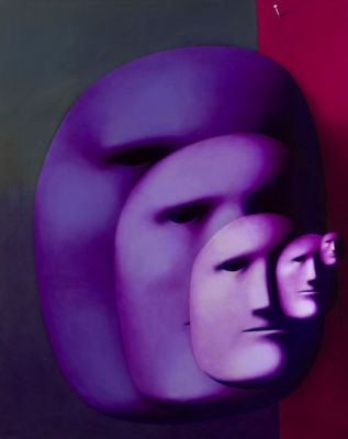 Five Faces by Oleg Tselkov - Auction record, sale price, and art valuation. Compare with similar artists and explore comparable artworks.