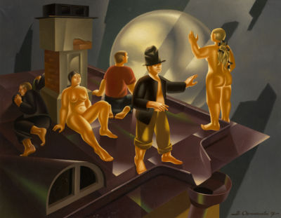Somnambulas by Vladimir Ovchinnikov - Auction record, sale price, and art valuation. Compare with similar artists and explore comparable artworks.