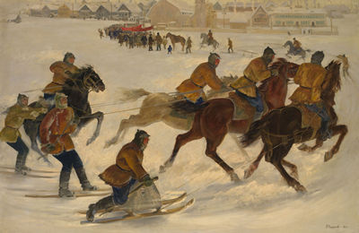 Celebration at a Collective Farm