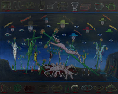 Crucifixion by Leonid Purygin - Auction record, sale price, and art valuation. Compare with similar artists and explore comparable artworks.