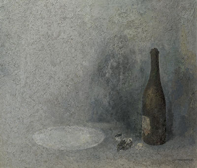 Still Life with Bottle by Lev Meshberg - Auction record, sale price, and art valuation. Compare with similar artists and explore comparable artworks.